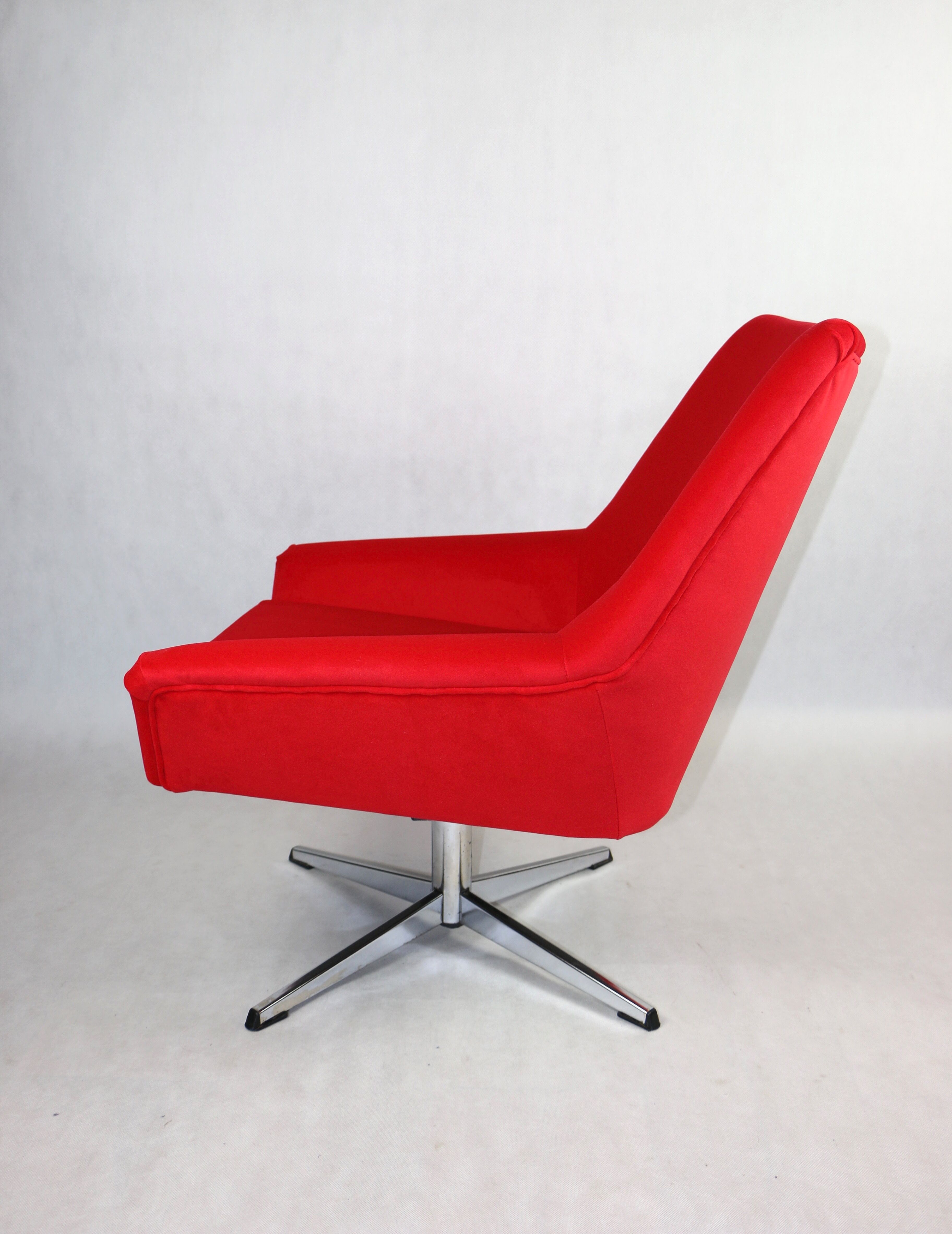 Red Swivel Chair