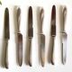 6 Art Deco Dessert Knives