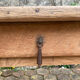 Old farmhouse table made of solid wood
