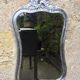 Mirror carved silver 81 x 46 cm
