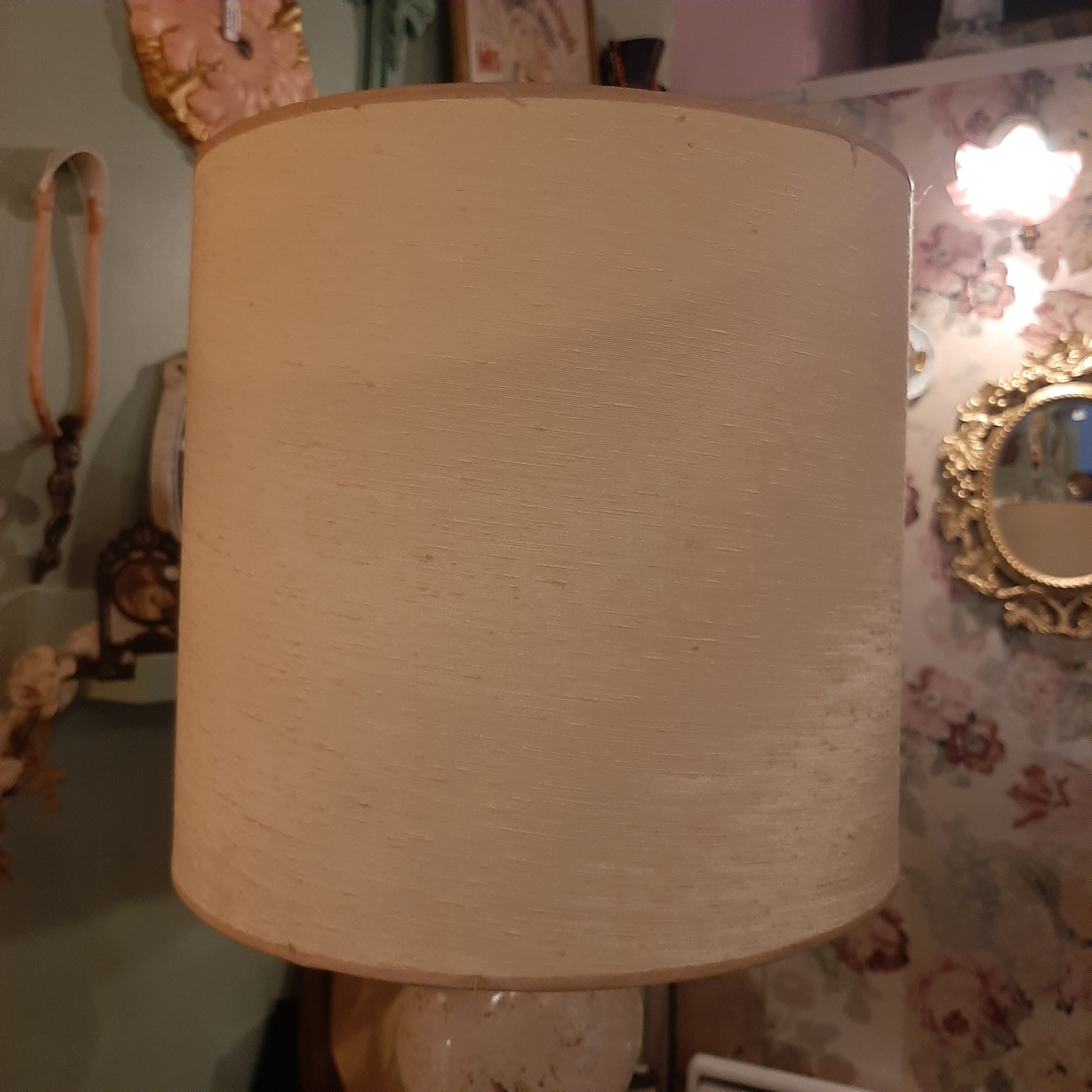Vintage marble lamp