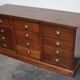Dutch oak apothecary cabinet, 1930s