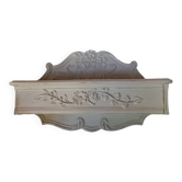 Etagère console murale vide poche patinée lin