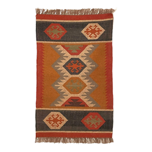 tapis kilim tissé à