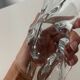Baccarat crystal catchall in perfect condition / 22 cm