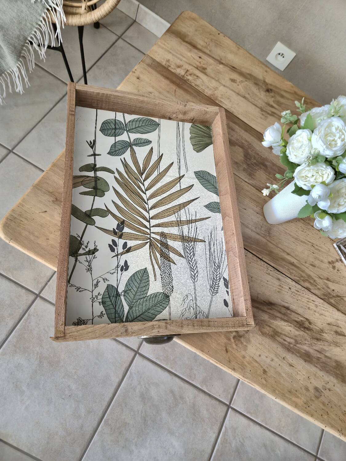 Oak coffee table