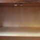 Large rosewood sideboard, 2 doors and central niche.