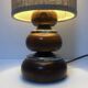 Lampe Vintage • Bois et Métal • 1970