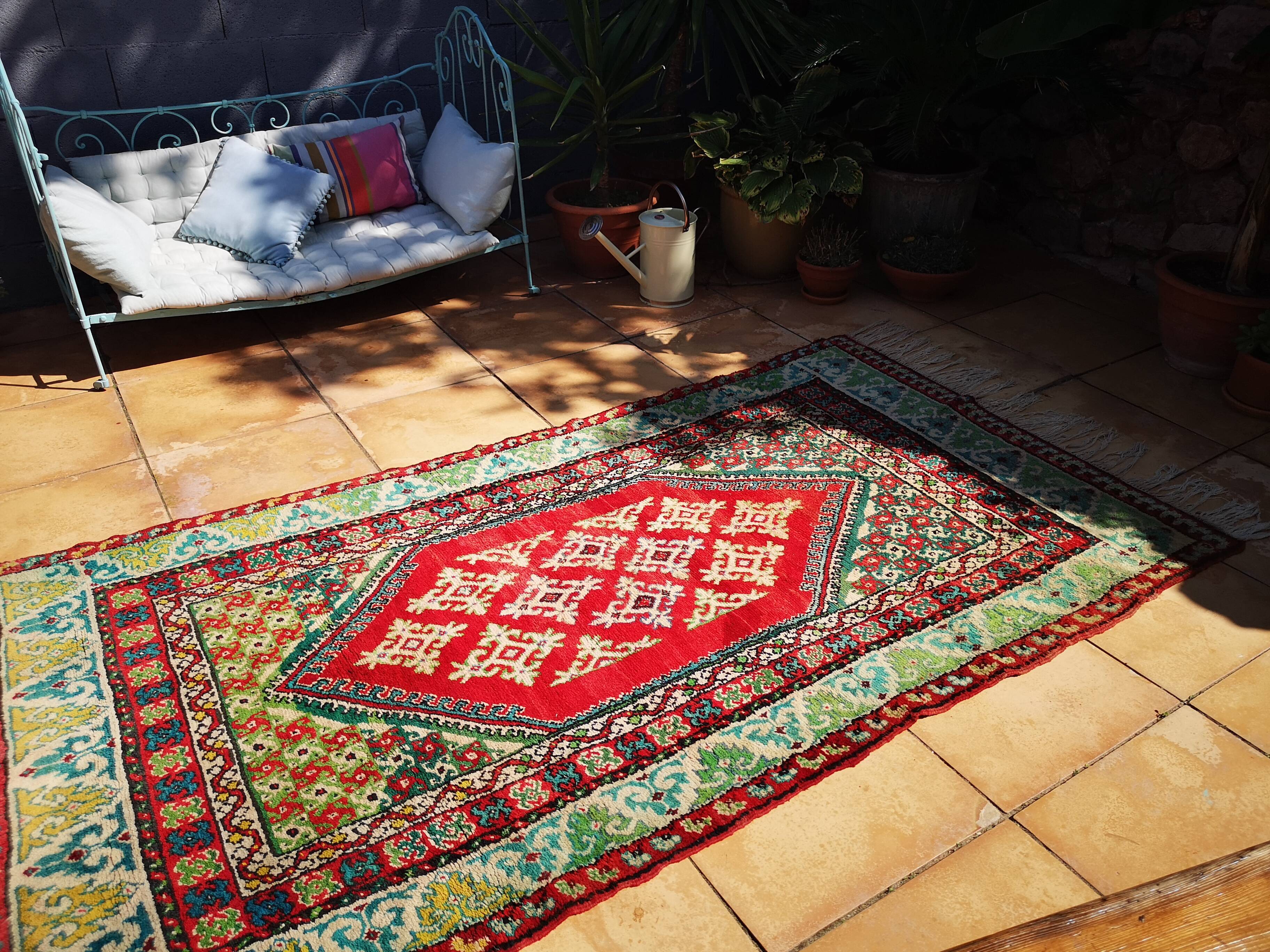 Persian wool carpet 260x138 cm