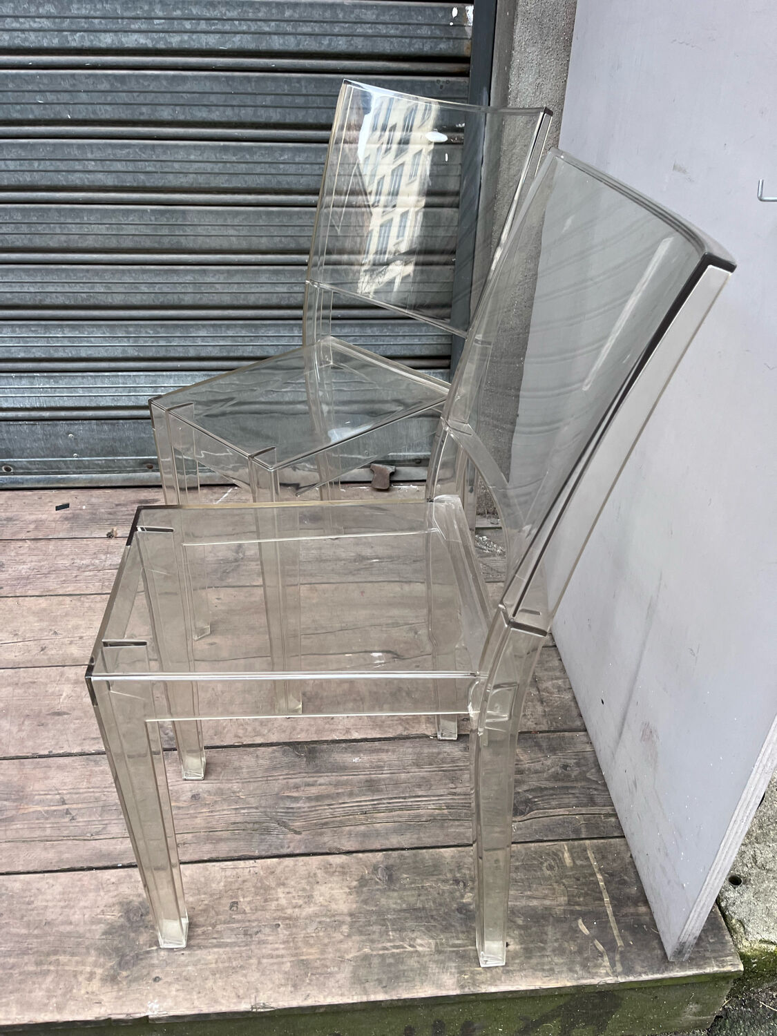Paire de chaises La Marie Philippe Starck édition Kartell