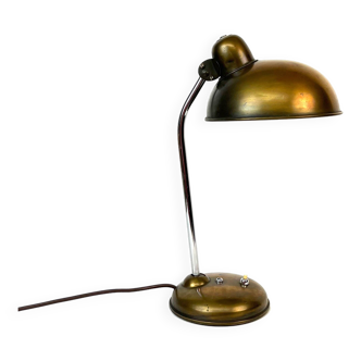 Rare bauhaus Brass desk lamp art deco office by Helo Germany