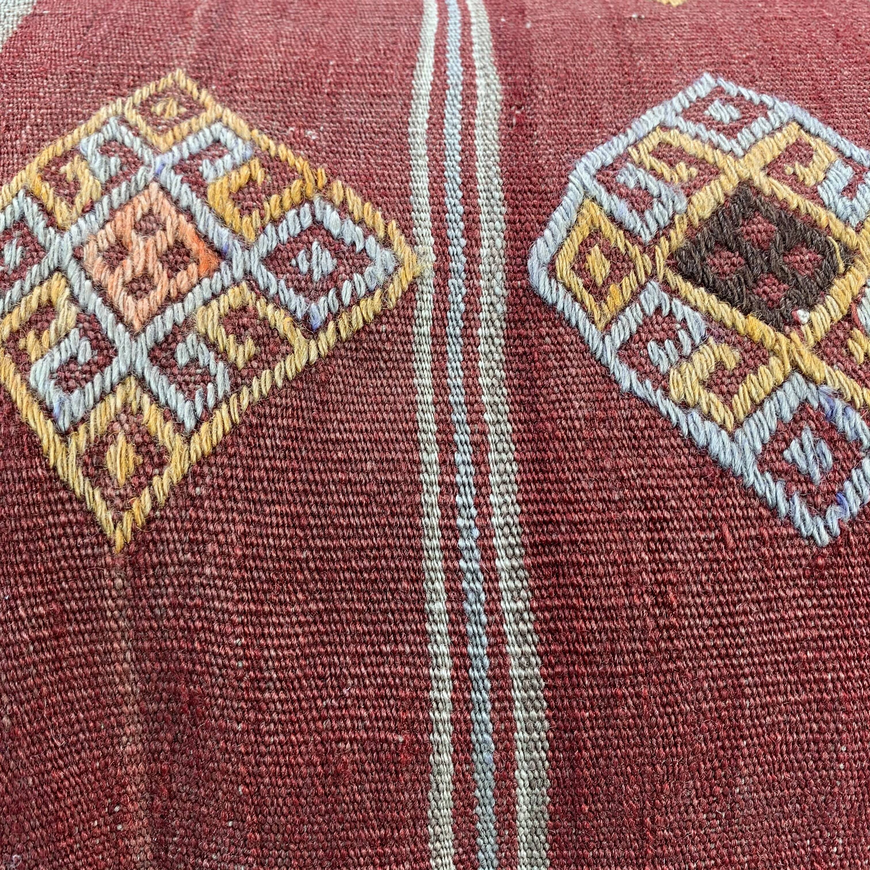 Bedding kilim pillow cover, 120x40cm