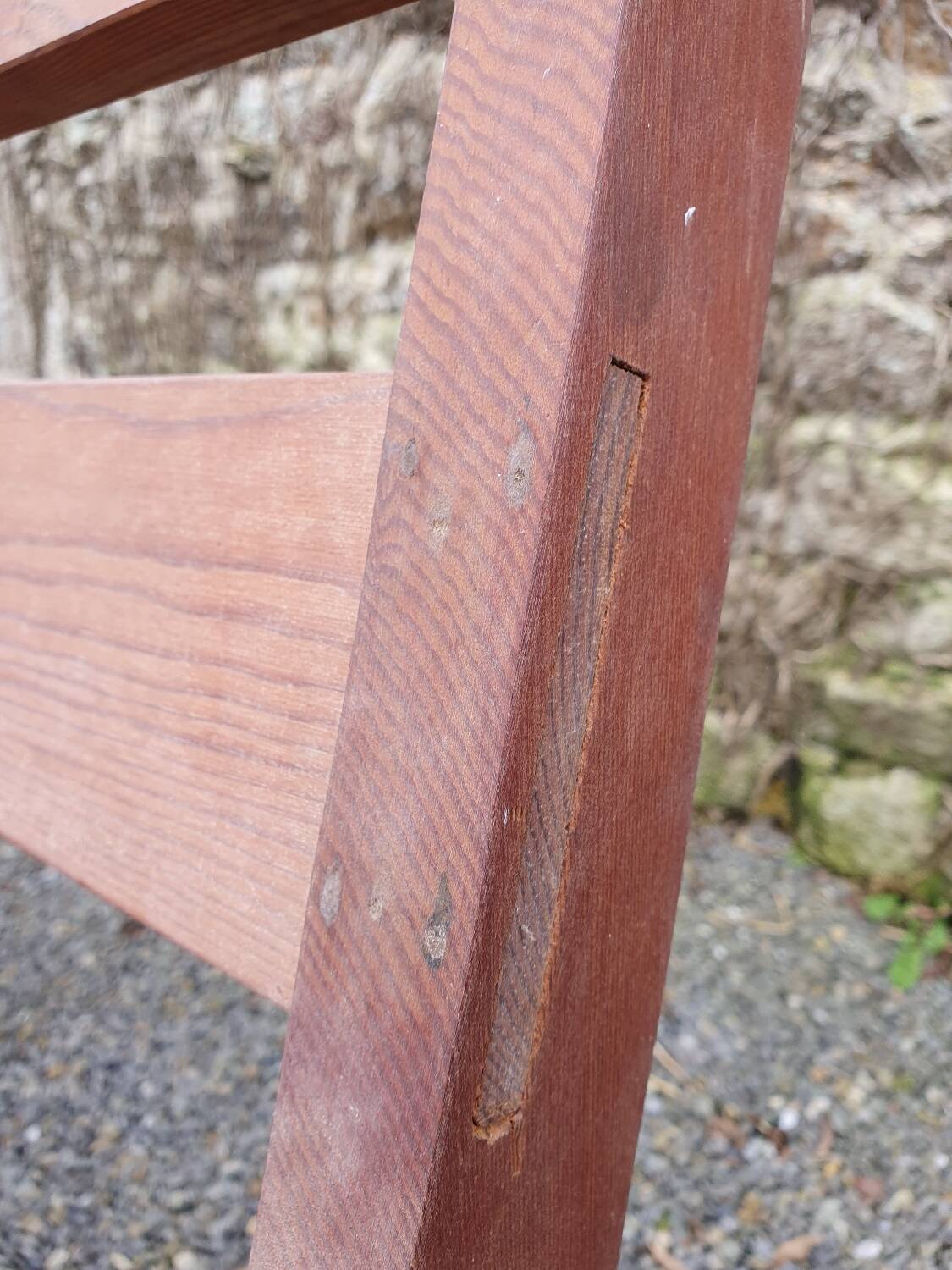 Banc en bois