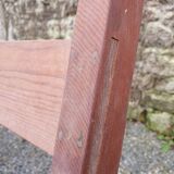 Wooden bench