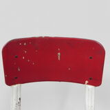 Industrial steel bar stool, stool, Cosco