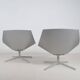 Set Space lounge chairs designed by Jehs + Laub for Fritz Hansen, 2007