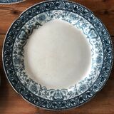 6 flat plates H Boulenger Choisy le Roi