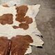 Vintage cowhide rug 1970
