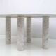 Mario Bellini Italian Carrara Marble Oval Dining Table for Cassina, 70s