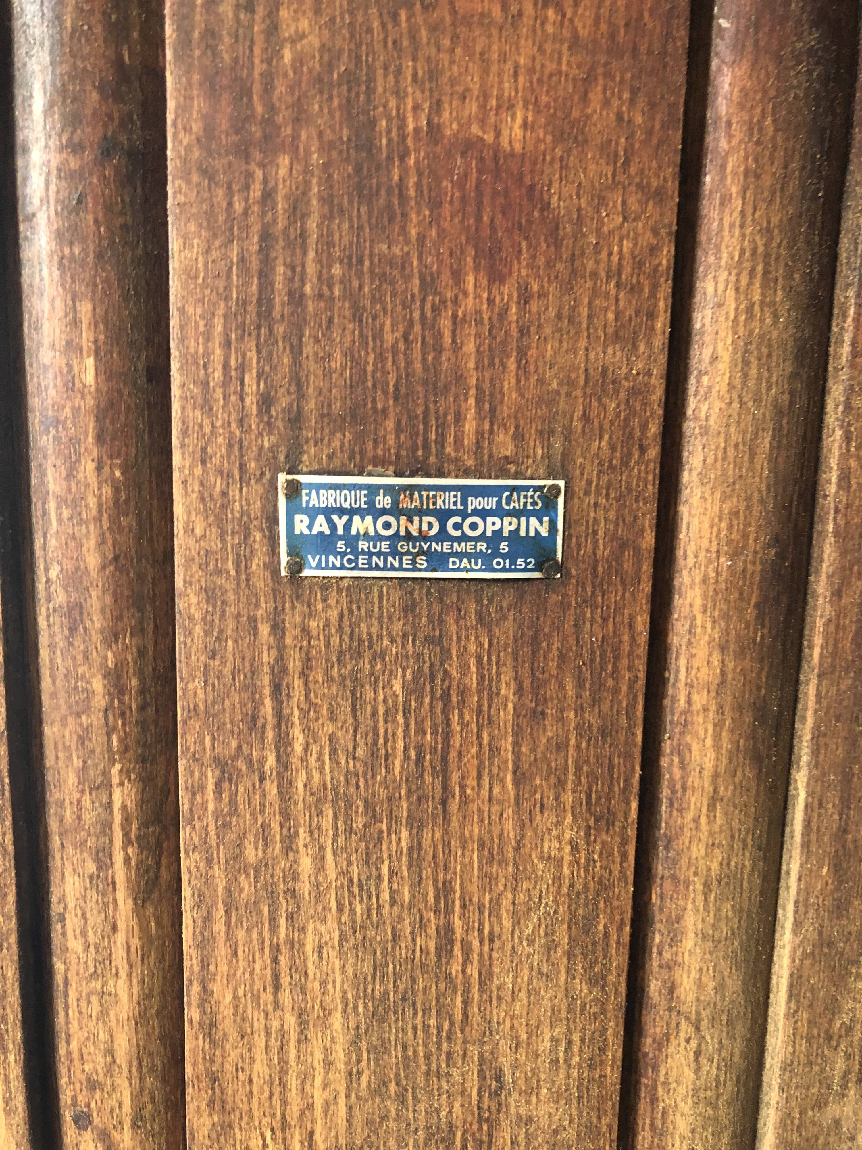 Vintage Parisian bistro table