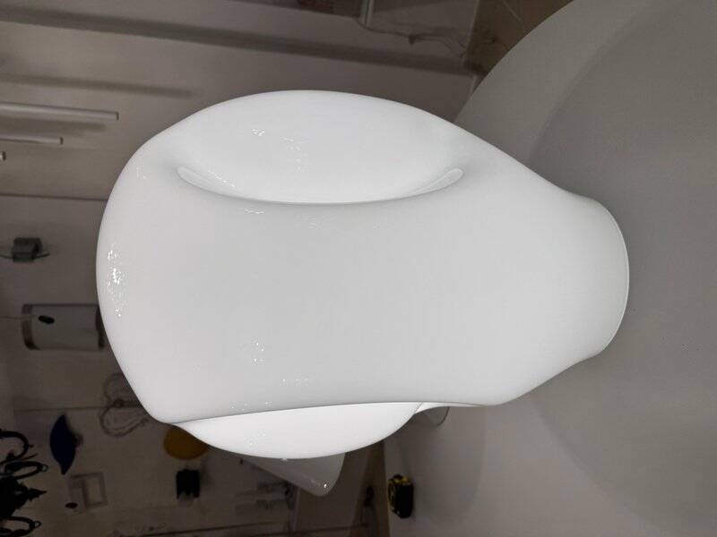 Large Munega Table Lamp in Murano Glass by Luciano Vistosi, 1980s