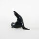 Figurine d'otarie en porcelaine, design danois, années 1970, fabricant : Bing & Grø