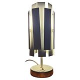 Very rare mid-century table lamp in the style of Max Sauze, France, 1970s