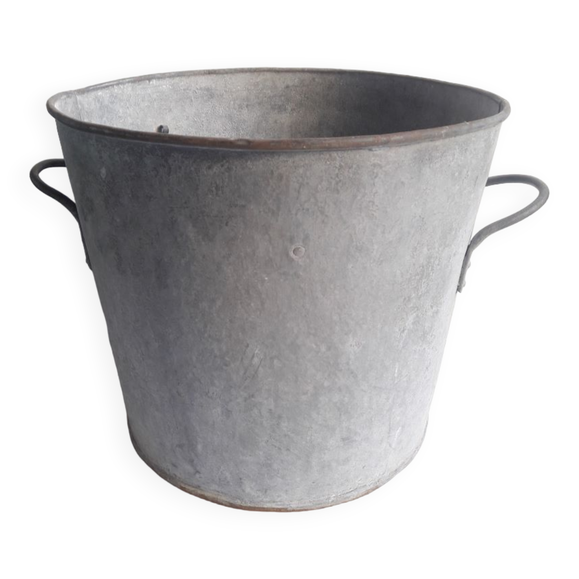 laundry machine H33cm in zinc garden