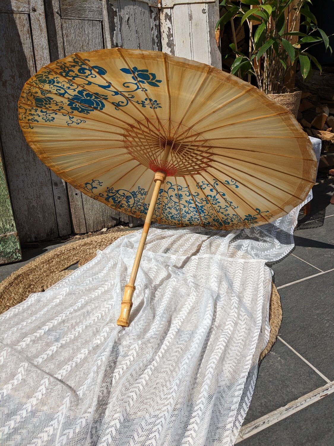 Asian vintage umbrella