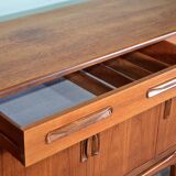 Buffet vintage G Plan « Fresco » style milieu du siècle en afromosia et teck.