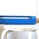 Pierre sala for vilac, blue wooden pencil lamp from the 80s