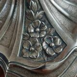 Art deco and bronze lamp