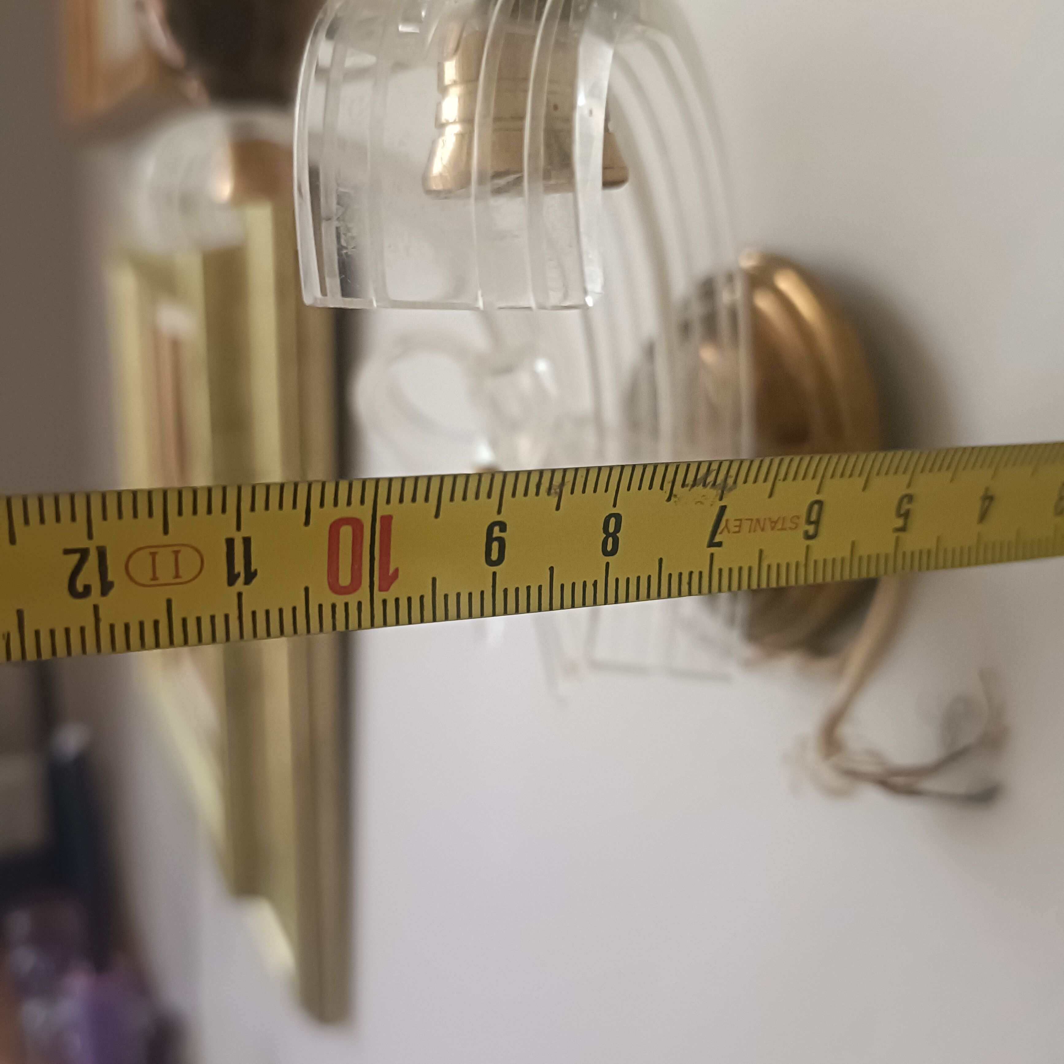 Pair of vintage bow wall lights