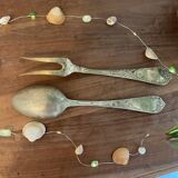 Vintage gold cutlery