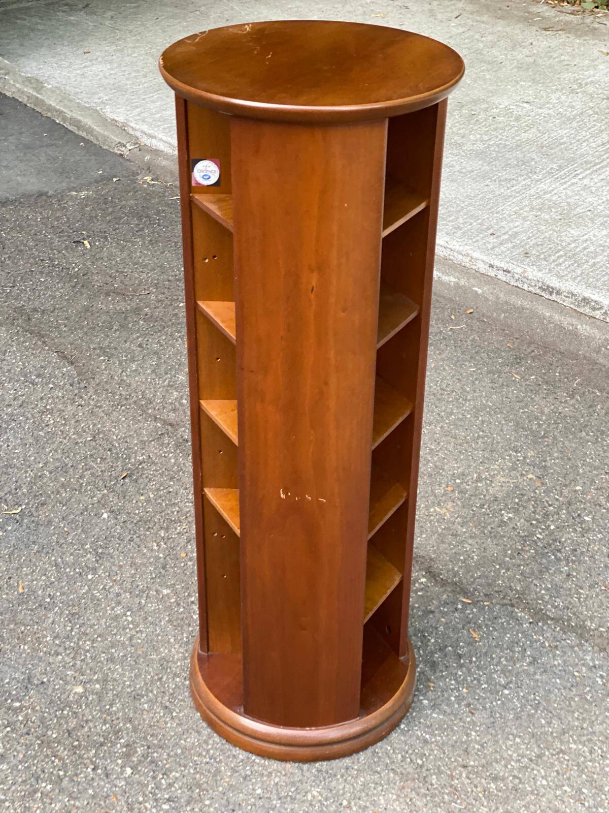 Rotating wooden stool 100cm made in France
