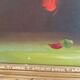 Large painting "bouquets of roses" - signed oil on canvas