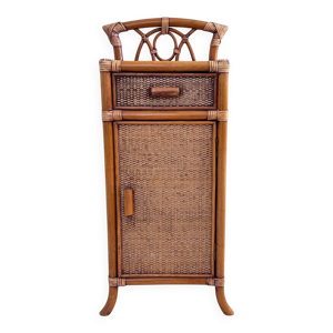 Meuble en bambou et rotin