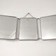 Barber triptych mirror 60x24cm