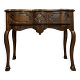 Rare lyonnaise game console from the louis xv period with crossbow facade circa 1750