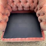 Living room 3 pieces velvet toad