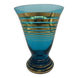 1950s glass vase