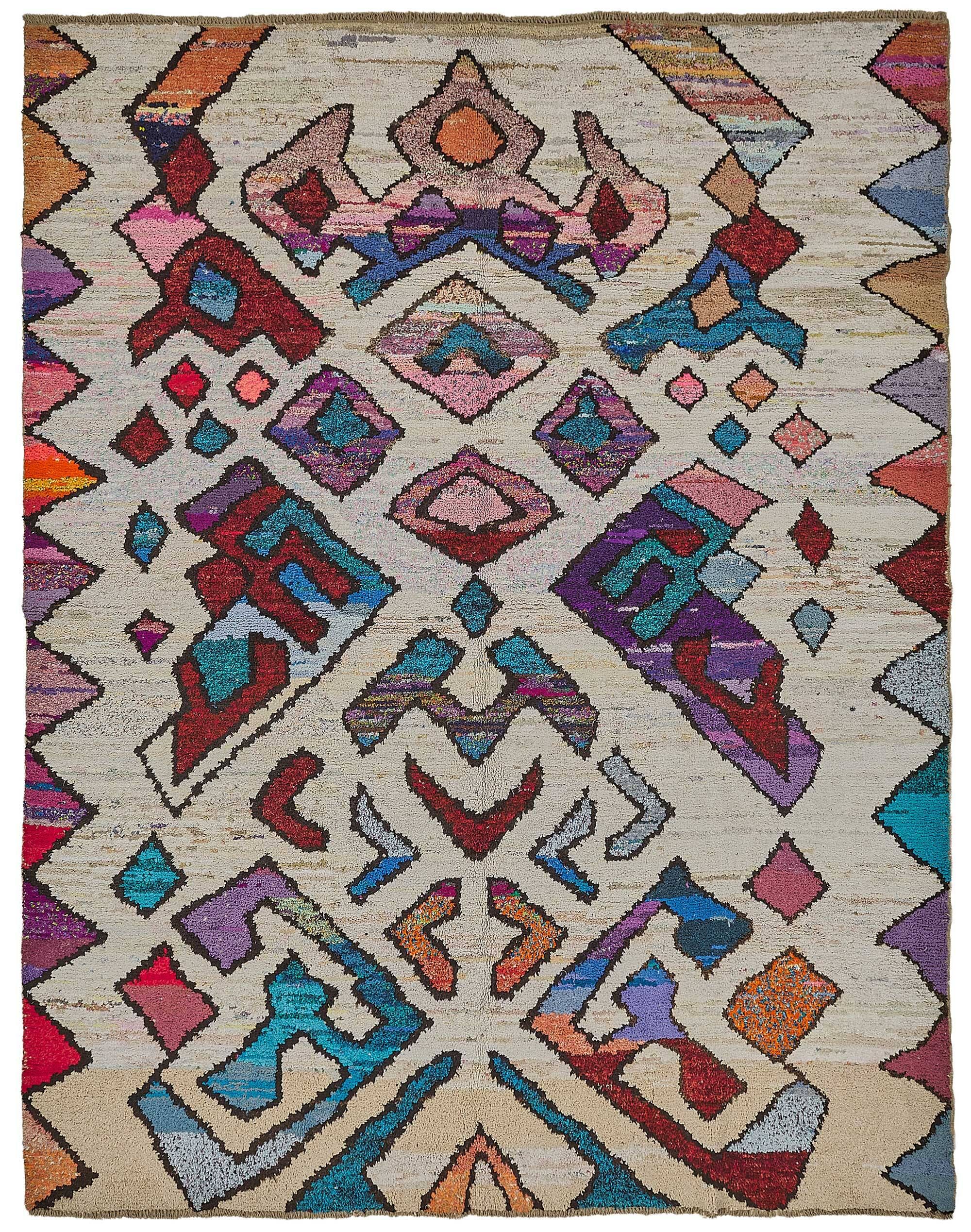 Handwoven Turkish Recycled Boho Rug 305 cm x 391 cm