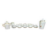 Service a thé ou a café en porcelaine style Louis XV Rocaile époque XIXeme