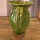 Pichet, vase Biot vert vintage