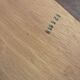 Vintage teak nesting tables Sunelm English design 1960s