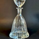 Grande carafe en cristal taillé vintage