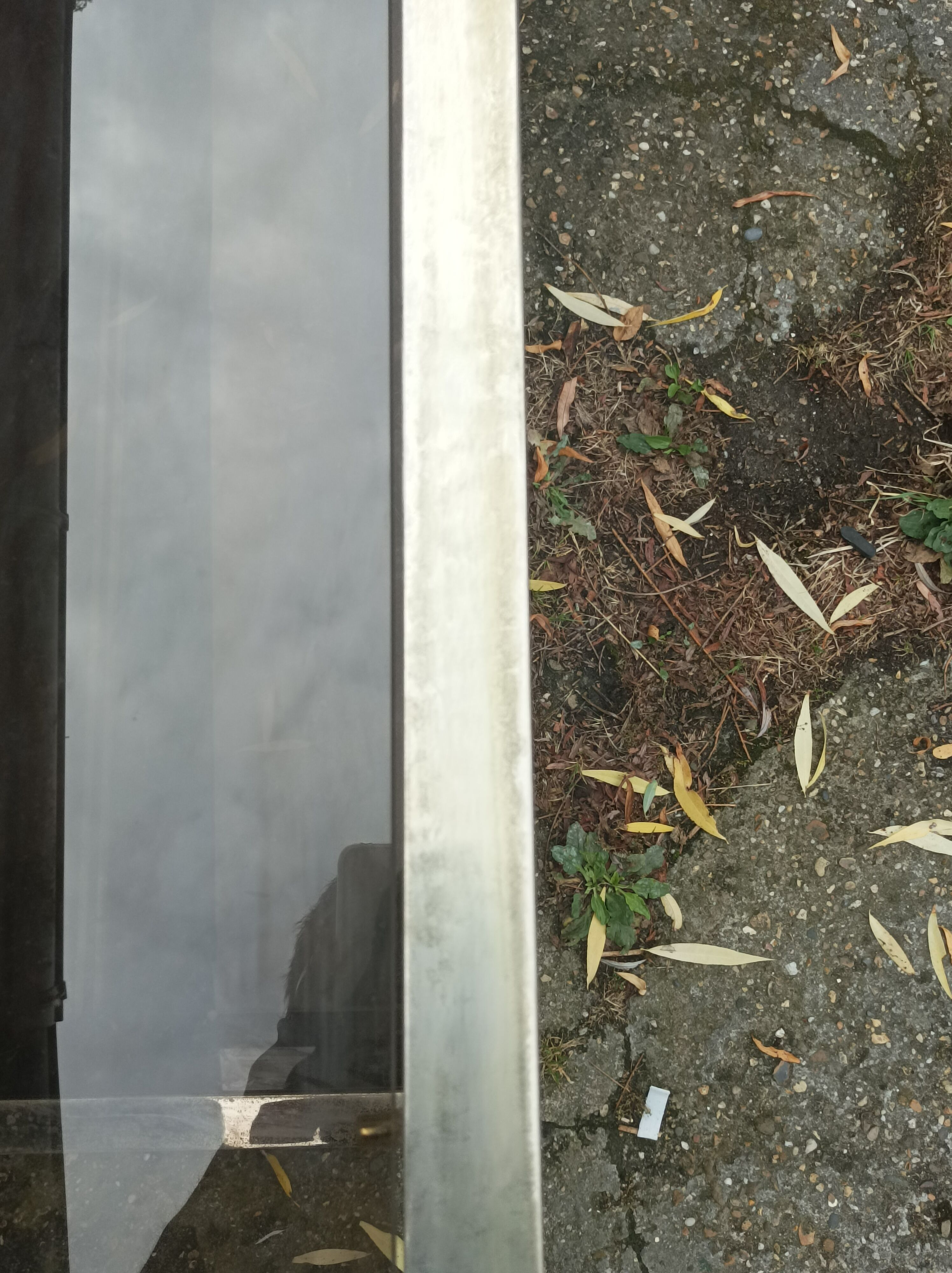 Old large vintage brass console table 1970