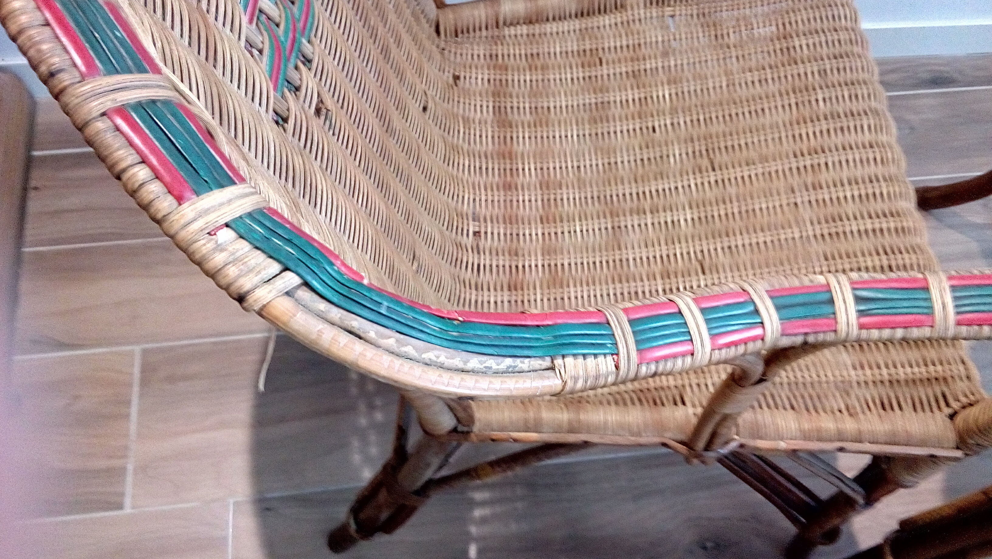 Rattan wicker garden salon rattan year 60