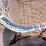 Rattan wicker garden salon rattan year 60