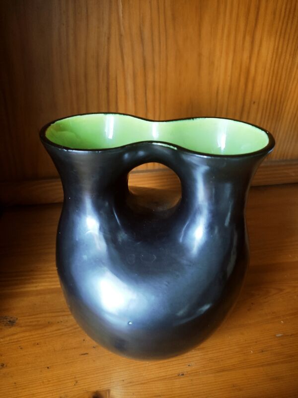 Vase double années 50 par B. Letalle